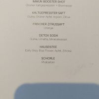 New in season drinks at SEIN  in Zurich