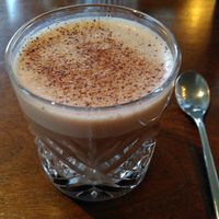 Raw cacao made with ceremonial cacao at SEIN  in Zurich