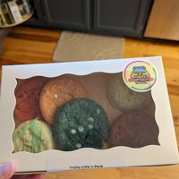 Fruity little six pack at Another Vegan Cookie - Pop Up in Columbus