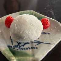 mochi  at Restaurant Kinoko in Solsona