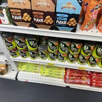 Fudge, Cookies and vegan canned goodss  at Sweet Molly's British Shop and Bakery in Acton