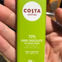 Vegan chocolate   at Costa Coffee - Al Wahda Mall in Abu Dhabi