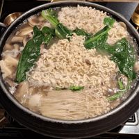 Vegan fondue at Oppa Cantine in Amiens