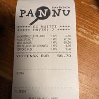  at Ravintola Pannu in Oulu