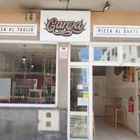 Shopfront at Ganza Pizza in Fuerteventura