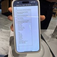 Jain menu pt 2  at Ishq in Toronto