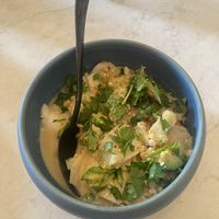 Coconut ceviche  at PLANTA Cocina in Washington