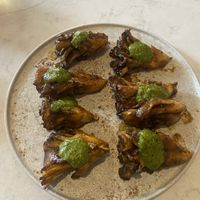 Maitake mushrooms  at PLANTA Cocina in Washington