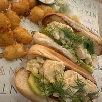 August special - lobster rolls  at PLANTA Cocina in Washington