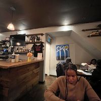 The restaurant   at Afrobeat Kitchen in Toronto