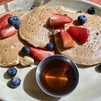 Vegan pancakes  at Snooze - Wynkoop St in Denver