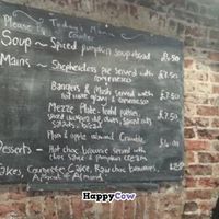 mooses menu at Moose's Kitchen in Hastings