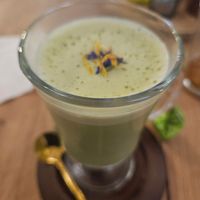 Oat Matcha Latte at Café Elaya in Trier