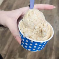 coconut milk, peanut butter, & peanuts    at Sparky's Sweet Treats in Key Largo