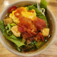 Bun rieu at Bồng Bềnh Buffet Chay in Hanoi