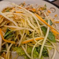 Papaya salad this was yummy at Nhà Hàng The Coral Anh's in Nha Trang