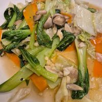 Vegetables and mushrooms at Nhà Hàng The Coral Anh's in Nha Trang