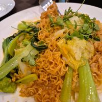 Vegetables with noodles at Nhà Hàng The Coral Anh's in Nha Trang