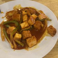 Stir-fried tofu  at Nhà Hàng The Coral Anh's in Nha Trang