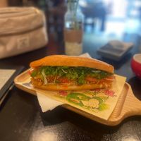 Vegan banh mi  at Homey banh mi & coffee local Hoi An in Quang Nam