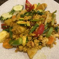 Pineapple fried rice   at D'elephant  in Richmond