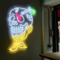 Skulls are cool  at Hustle in Belfast