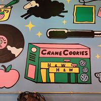 Interior decor at Hustle in Belfast