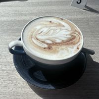 Chai latte   at Hustle in Belfast