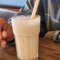 vanilla milkshake at Hustle in Belfast