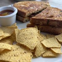 Bac’n cajun toastie   at Hustle in Belfast