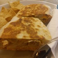 Chick'n and cheez wrap at Hustle in Belfast