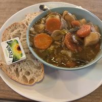 Irish stew  at Hustle in Belfast
