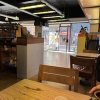 The inside - many more tables to the right not caught in this photo.   at Hustle in Belfast