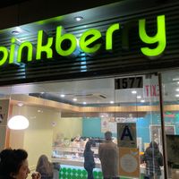 Front at Pinkberry in New York City