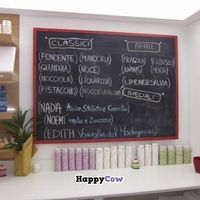 My fav flavours were pistacchio and almond, but the lemon-sage was great too. at Il Gelato Amico - San Massimo in Turin