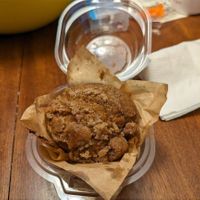 Pumpkin spice muffin at Zephie's Cakes and Desserts in Westerville