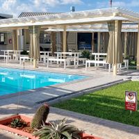 Pool 40 NAD / person (children 0 - 5 years swim for free). at Cubita Guesthouse in Oshakati