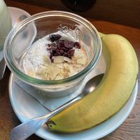 Overnight oats  at Brenner in Vienna