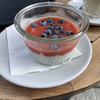 Chia puddingg  at Brenner in Vienna