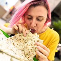 Jengyalov Hatc is the thing I fell in love with from the first bite! And forever! at Taste of Artsakh - Mashtots in Yerevan