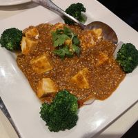 51. Pra Raam (peanut curry)  at Ricky's Thai  in Skillman