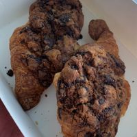 Cookie croissant   at Round Tripla Café in Helsinki