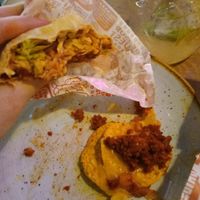 Vege burrito & vege nachos at Taco Bar  in Ostersund