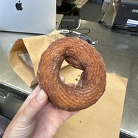 Gluten free doughnut   at Belén Vegan Bakery in Wellington