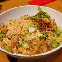 Vegan pad thai at Menam in Selfoss