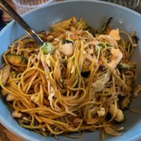 11. Vegan noodles with vegetables  at Menam in Selfoss