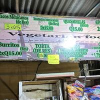   at Tacos Los Peches in Flores