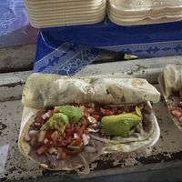   at Tacos Los Peches in Flores