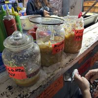   at Tacos Los Peches in Flores