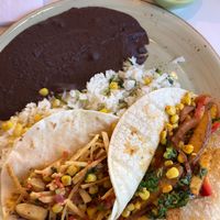 Ranchero Taco and Madre Tierra Taco at Taco Ocho in Richardson